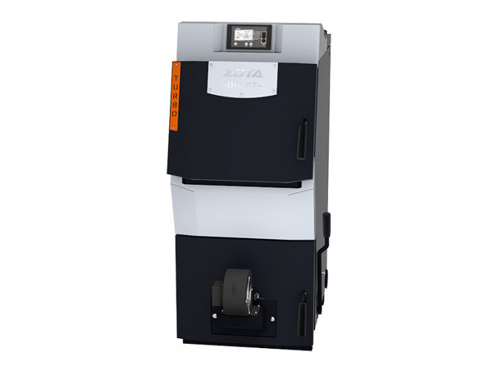 Твердотопливный котел ZOTA «Bulat Turbo» 20, полуавтоматический, длительного горения