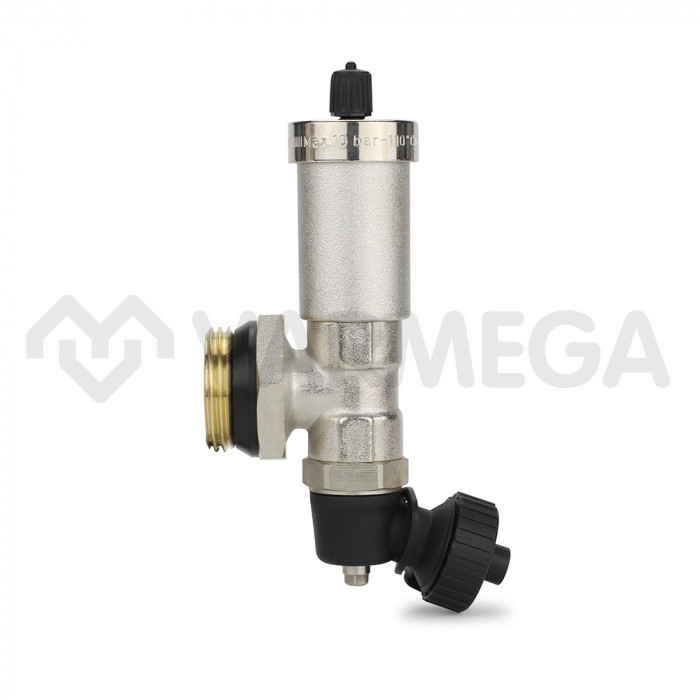 Концевая группа Varmega VM15901, НР 1", с дренажным вентилем и автоматическим воздухоотводчиком
