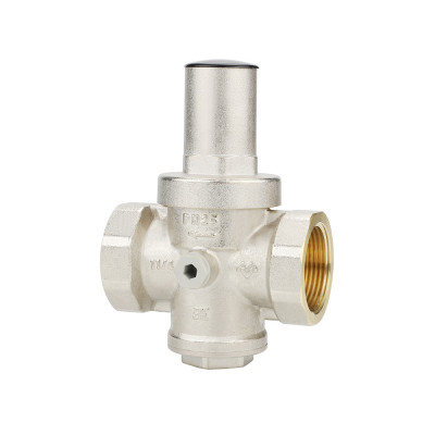 Редуктор давления Varmega VM12704, 1 1/4&quot;, PN25, поршневой, с присоединением к манометру