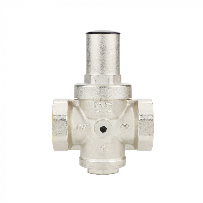 Редуктор давления Varmega VM12704, 1 1/4", PN25, поршневой, с присоединением к манометру