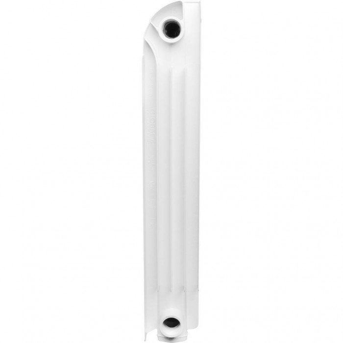 Алюминиевый радиатор Global VOX- R 500, 14 секций, боковое подключение, белый