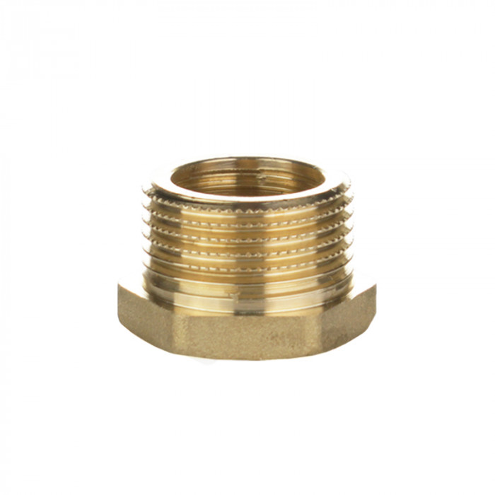 Футорка, НВ 1/2"×3/8", латунь