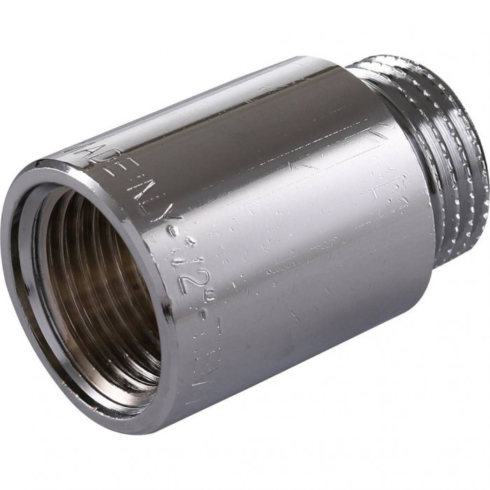 Удлинитель TIEMME НВ 30мм-1/2 хром для стальных труб резьбовой