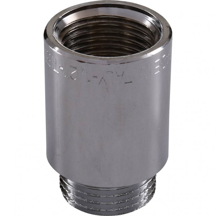 Удлинитель TIEMME НВ 30мм-1/2 хром для стальных труб резьбовой