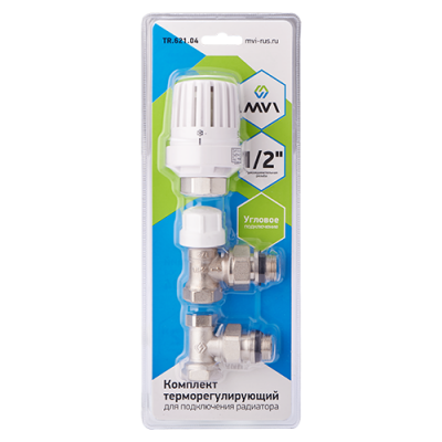 Комплект угловой 3 в 1 MVI 1/2&quot;