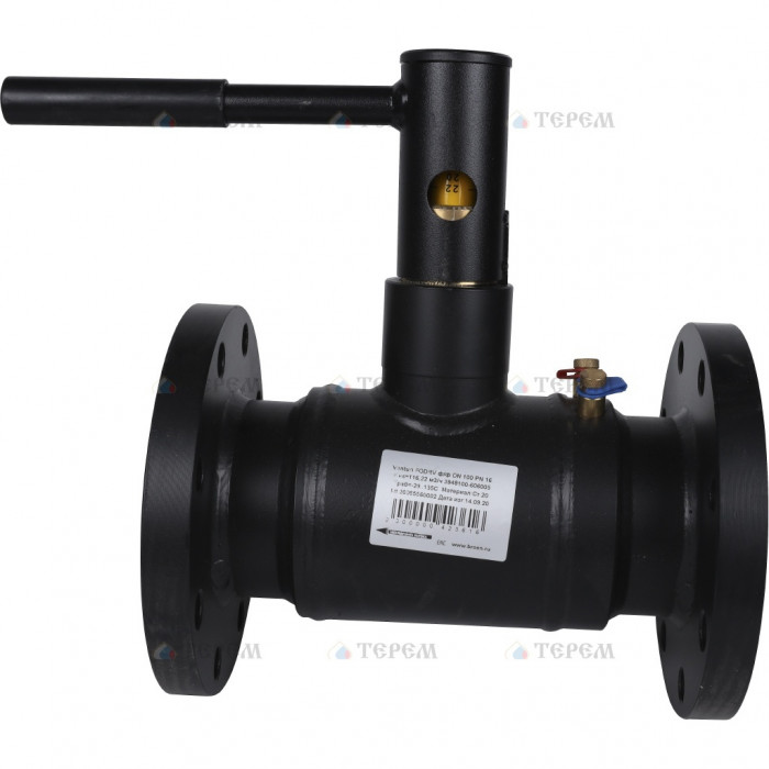 Клапан балансировочный БРОЕН Venturi FODRV DN 100 PN 16 ручной фланцевый в комплекте с рукояткой