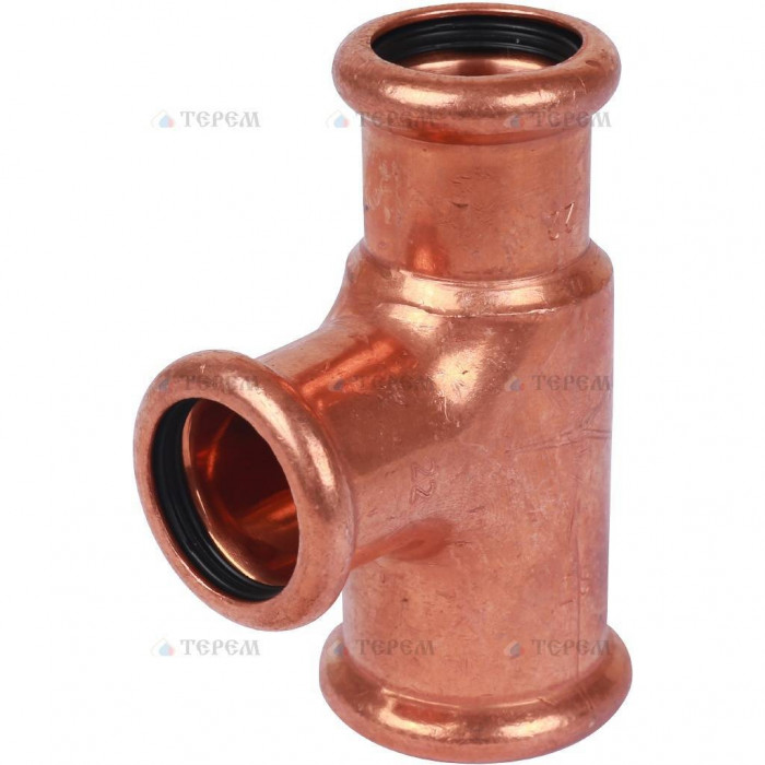 Sanha 6130, тройник ВПр, 28x22x22, для медных труб прессовой