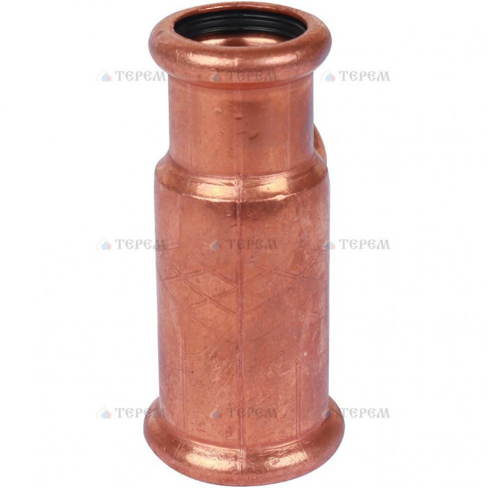 Sanha 6130, тройник ВПр, 28x22x22, для медных труб прессовой