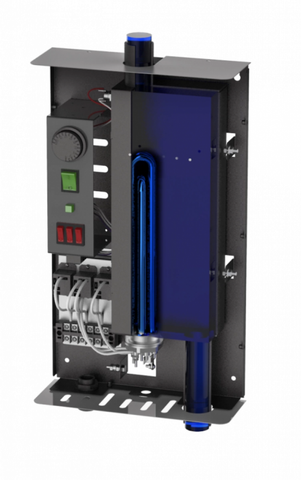 Настенный электрический котел КУППЕР Спутник (2.0) - 9 черный, одноконтурный