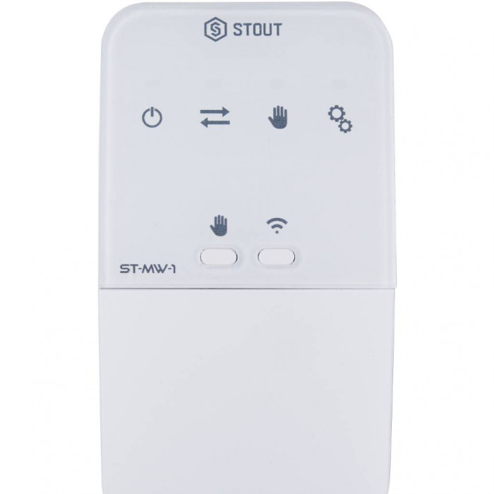 STOUT Беспроводной комнатный двухпозиционный регулятор ST-295v2, белый
