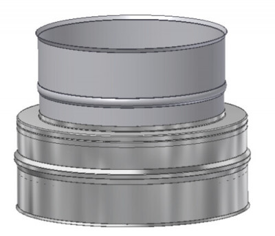 Переходник ICS-P+ (ОБРАТНЫЙ) 150 ICS25