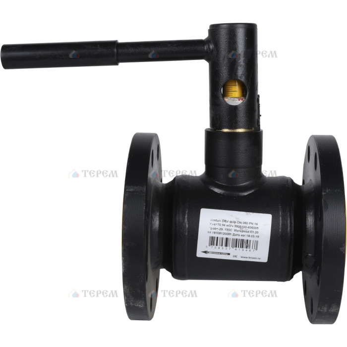 Клапан балансировочный БРОЕН Venturi DRV DN 080 PN 16 ручной фланцевый