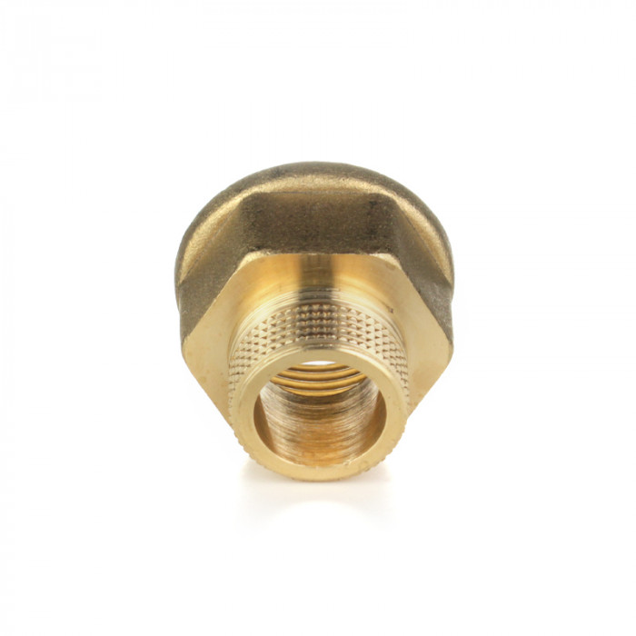 Переходник, НВ 1/2"×1", латунь