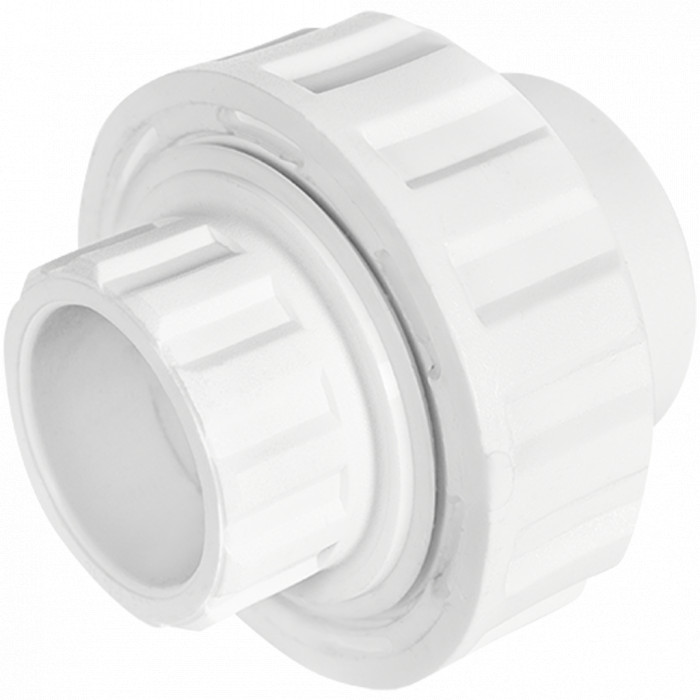 Pro Aqua PA19010 Pro Aqua d= 25 PP-R Муфта разъемная пластиковая Белая PN 10