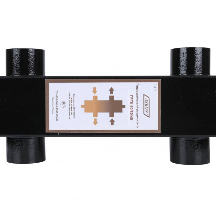 Гидравлический разделитель Askon ГРТК  80/80/40 120 кВт