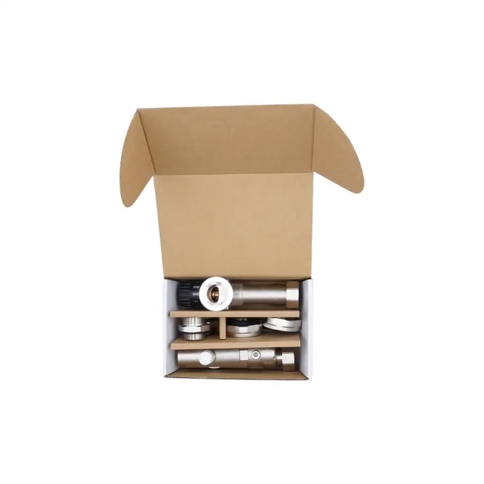 Насосно-смесительный узел ROMMER с термостатическим клапаном 20-55°C, без насоса