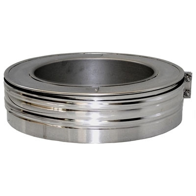 Стакан DSH D150 с изоляцией 50 мм, AISI 321/304 (Вулкан)