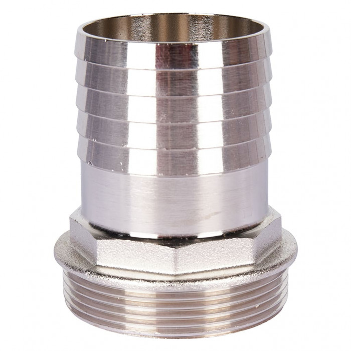 STOUT Штуцер НР никелированный 2"x50