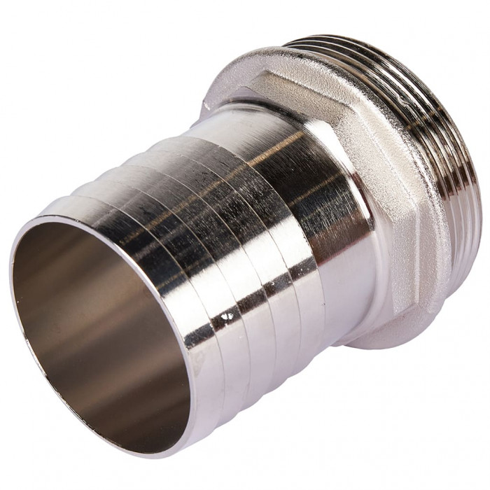 STOUT Штуцер НР никелированный 2"x50