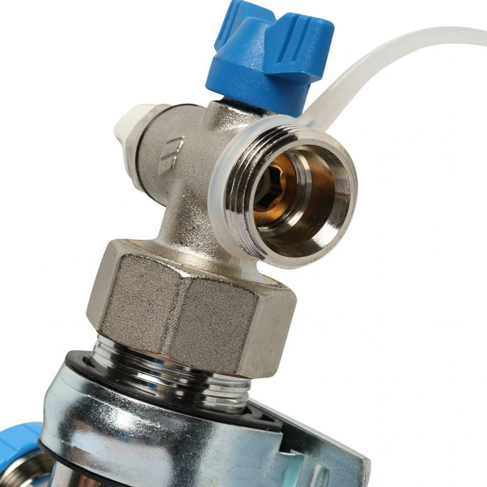 Распределительный коллектор REHAU HKV на 3 контура нержавеющая сталь (12180311001)