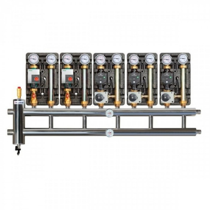 Распределительный коллектор с гидрострелкой GSK 25-5.1