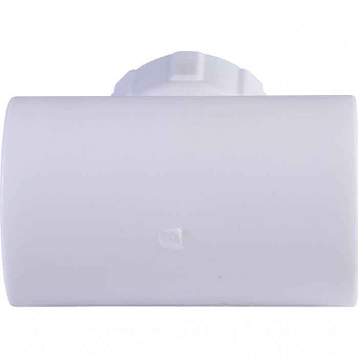 Политэк 32х3/4 Тройник с внутренней резьбой для полипропиленовых труб под сварку (цвет белый)