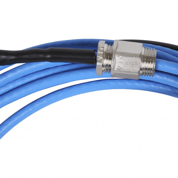 Кабель греющий THERMO для ввода в трубу c cальником 10 Вт/м, 6 м