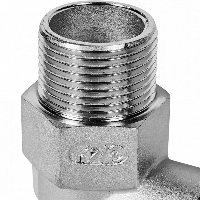 ROMMER RSS-0010-001834 ROMMER Угольник-переходник-НР, 18х3/4, из нержавеющей стали прессовой