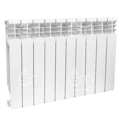 Биметаллический радиатор STI RUS (F)  500/80, 10 секций, боковое подключение