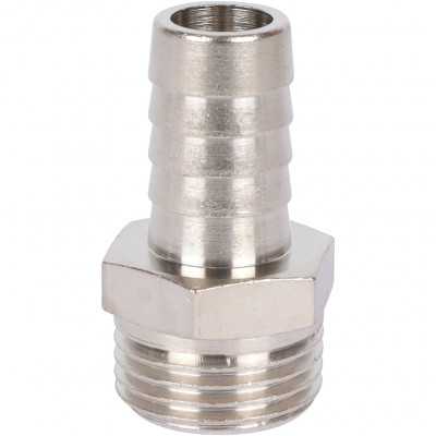 STOUT Штуцер НР никелированный 1/2&quot;x14