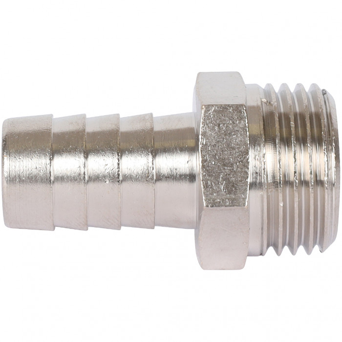 STOUT Штуцер НР никелированный 1/2"x14