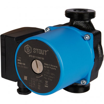 Насос циркуляционный STOUT 25/60-130 SPC-0010-2560130