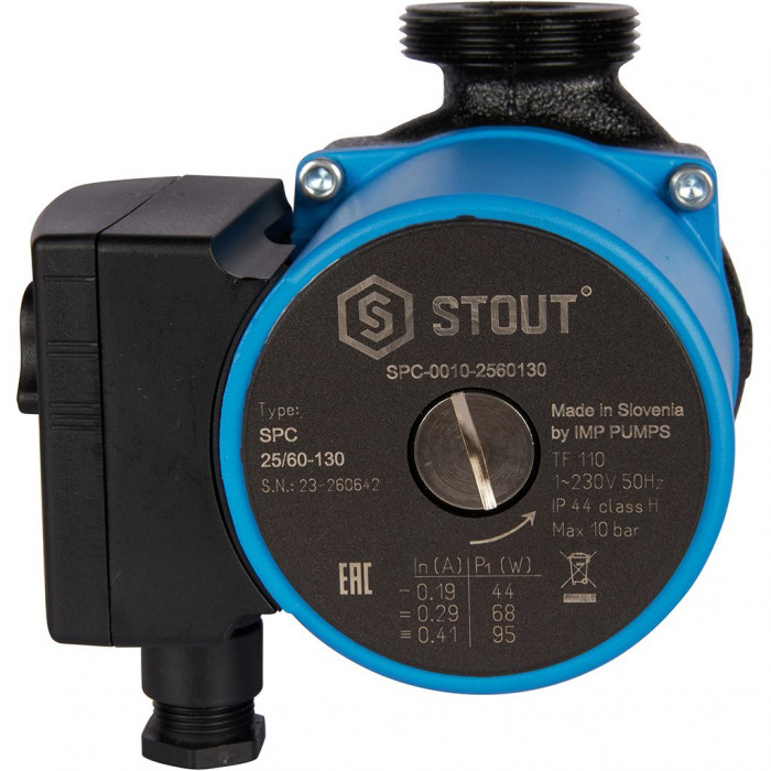 Насос циркуляционный STOUT 25/60-130 SPC-0010-2560130