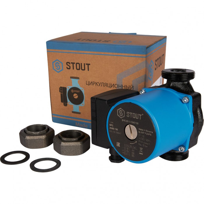 Насос циркуляционный STOUT 25/60-130 SPC-0010-2560130