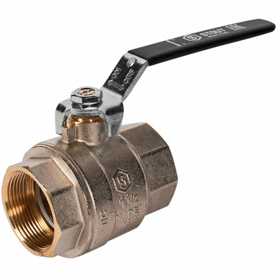 Кран шаровой полнопроходной STOUT SVB-0001-200040 ВР/ВР ручка рычаг 1 1/2