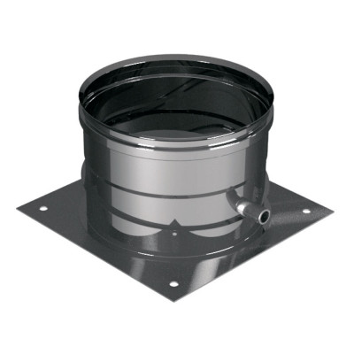 Опора нижняя с боковым выпуском конденсата D80, AISI 304 (Вулкан)