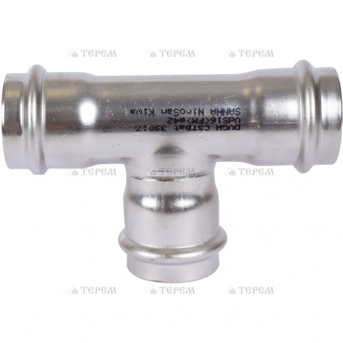 Sanha 9130 пресс-фит. нерж.сталь, тройник ВПр, 42