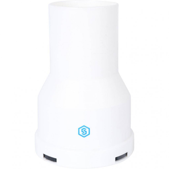 STOUT Элемент дымохода конденсац.адаптер увелич. DN60/80 134 мм м/п