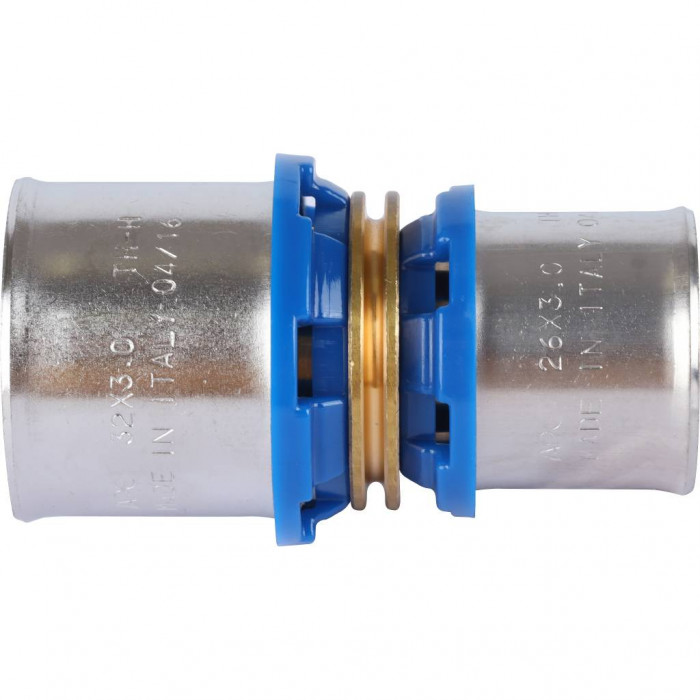 APE Муфта соединительная переходная 32х26 для металлопластиковых труб прессовой