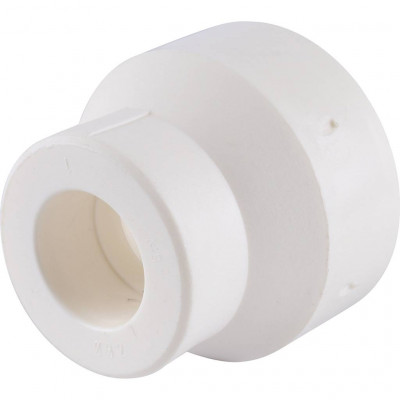 Kalde 75x32 Муфта переходная для полипропиленовых труб под сварку (цвет белый)