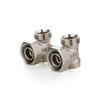 Вентиль угловой H-образный, НР-НГ EK 3/4"×3/4"