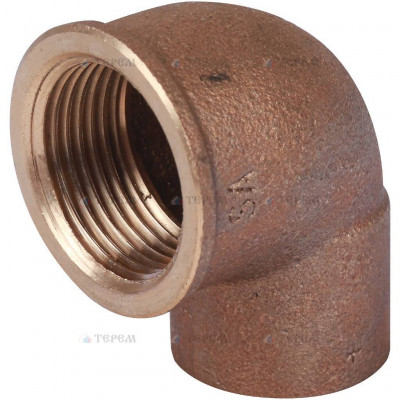 Sanha 4090g угловой переход ВП-ВР, бронза 22x3/4, для медных труб под пайку