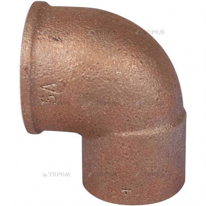 Sanha 4090g угловой переход ВП-ВР, бронза 22x3/4, для медных труб под пайку