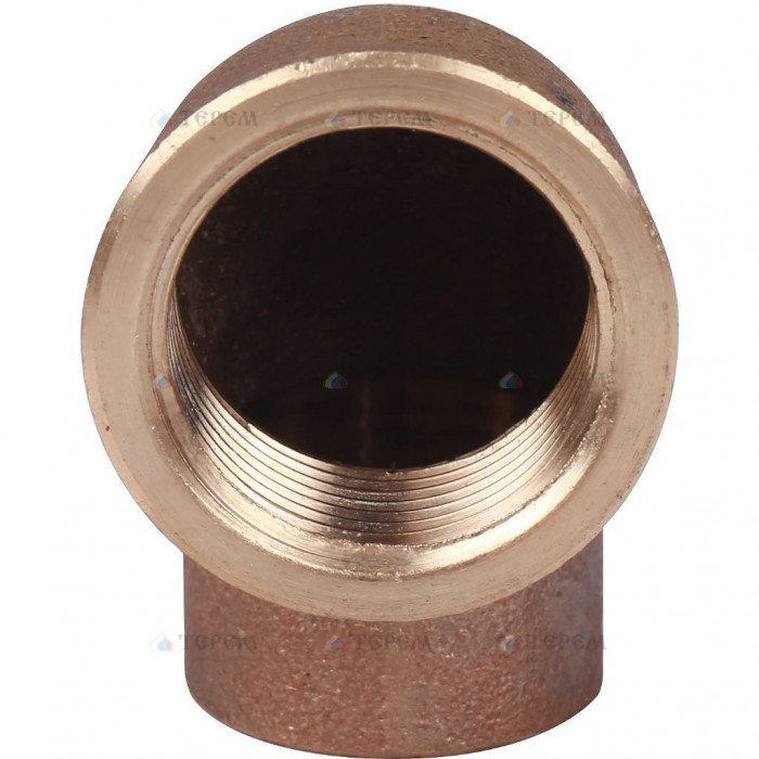 Sanha 4090g угловой переход ВП-ВР, бронза 22x3/4, для медных труб под пайку