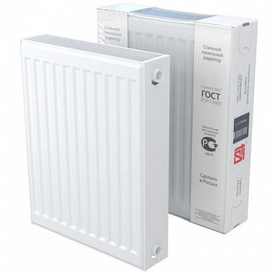 Стальной панельный радиатор STI Compact 22-500-600, боковое подключение