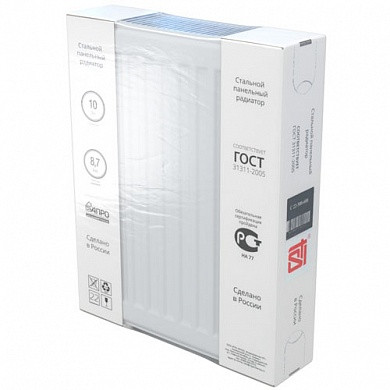 Стальной панельный радиатор STI Compact 22-500-600, боковое подключение