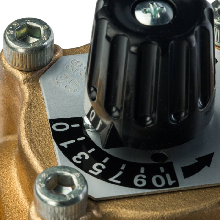 STOUT трехходовой смесительный клапан 1 1/2" KVs 26