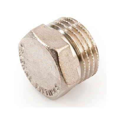 STOUT Заглушка НР никелированная 1/8