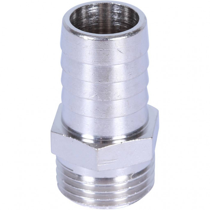 STOUT Штуцер НР никелированный 1/2"x18