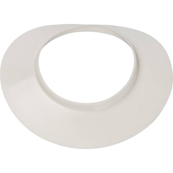 STOUT  Элемент дымохода DN60/100 конечный участок 830мм дымохода для горизонт. прохода через стену с оголовком из пластика